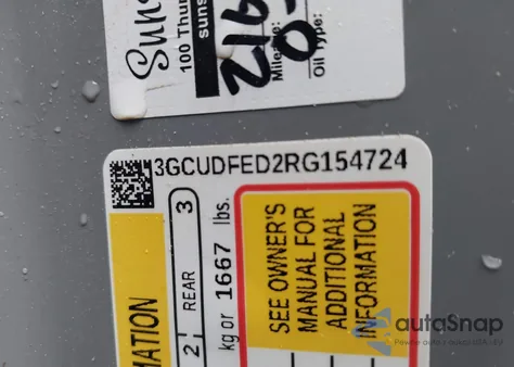 2024 Chevrolet Silverado 1500 4Wd Short Bed Lt Trail Boss из США, поврежденный, VIN 3GCUDFED2RG154724